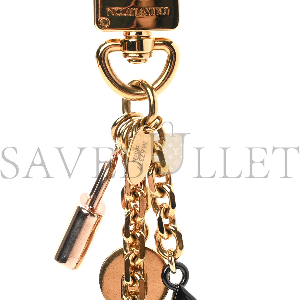 l**is V*t*n bag charm kaleido v gold m67377